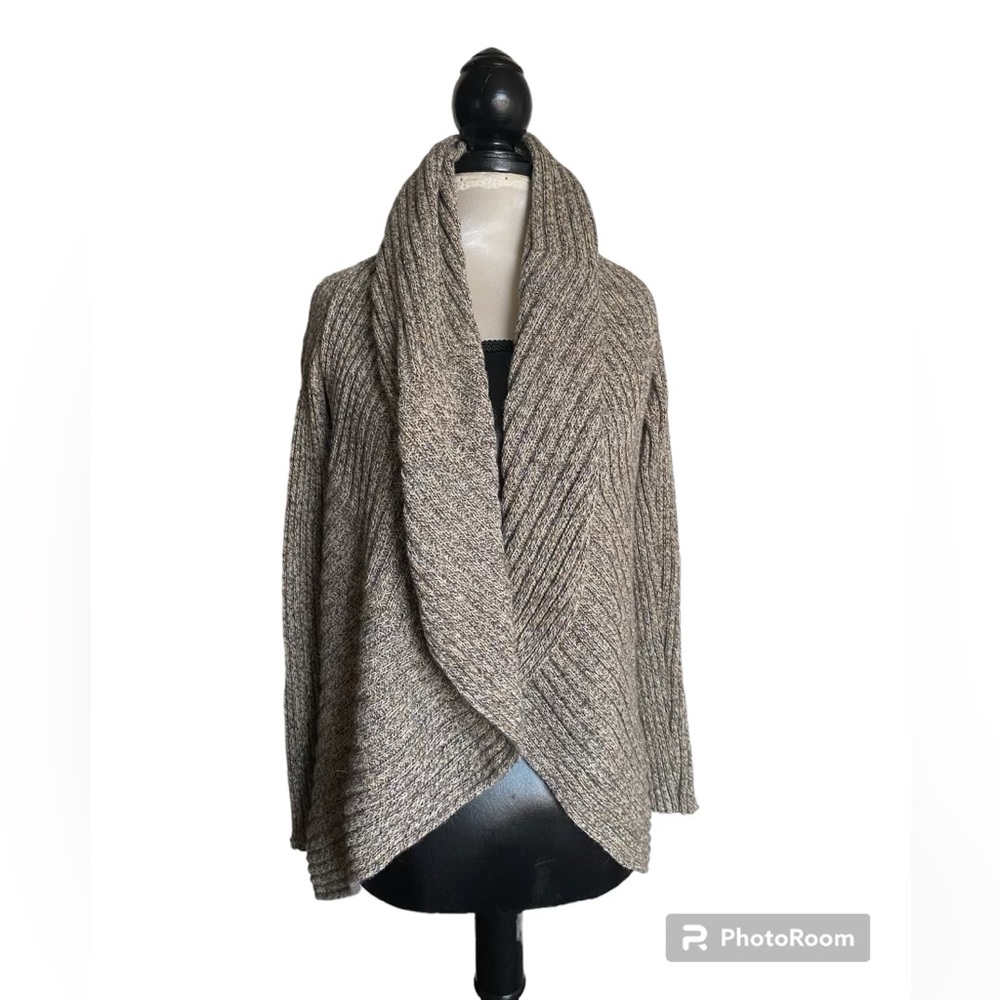 New Simply Natural Alpaca Open Front Cardigan Made in Peru